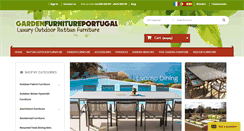 Desktop Screenshot of gardenfurnitureportugal.com